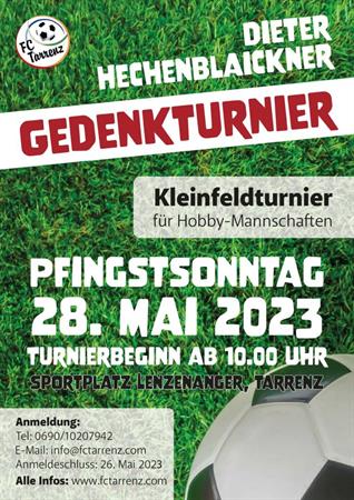 Foto für FC Tarrenz: Dieter Hechenblaickner Gedenkturnier